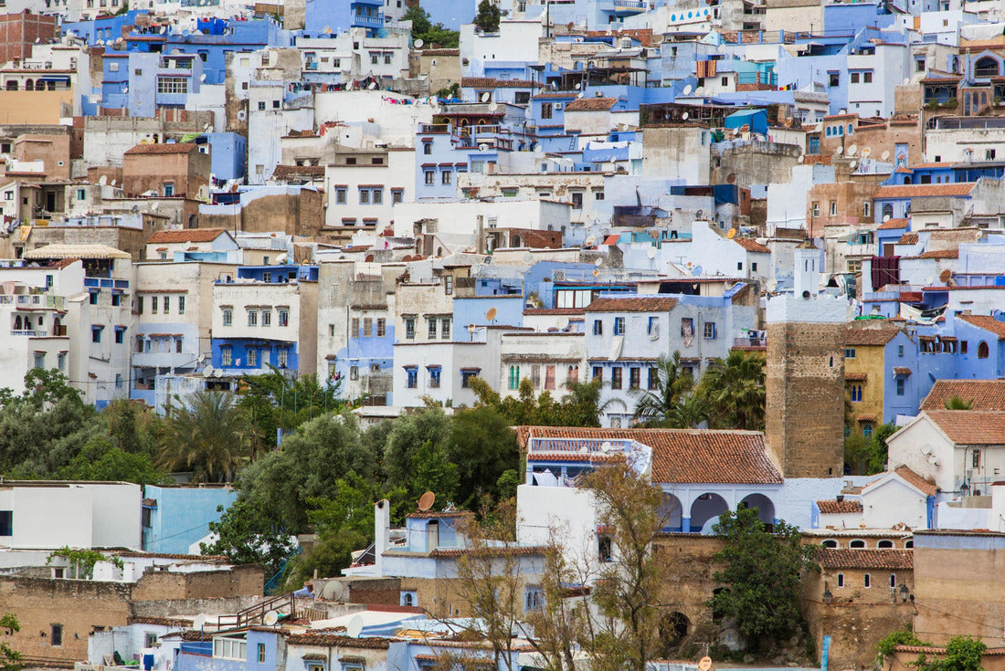 Noah Jigsaw Puzzle Old Blue city Chefchouaen Morocco 2000 pieces