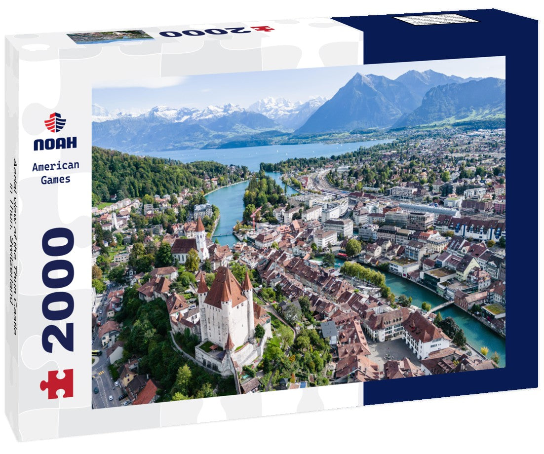 Aerial view of the Thun Castle in Thun, Switzerland 2000pc Puzzle