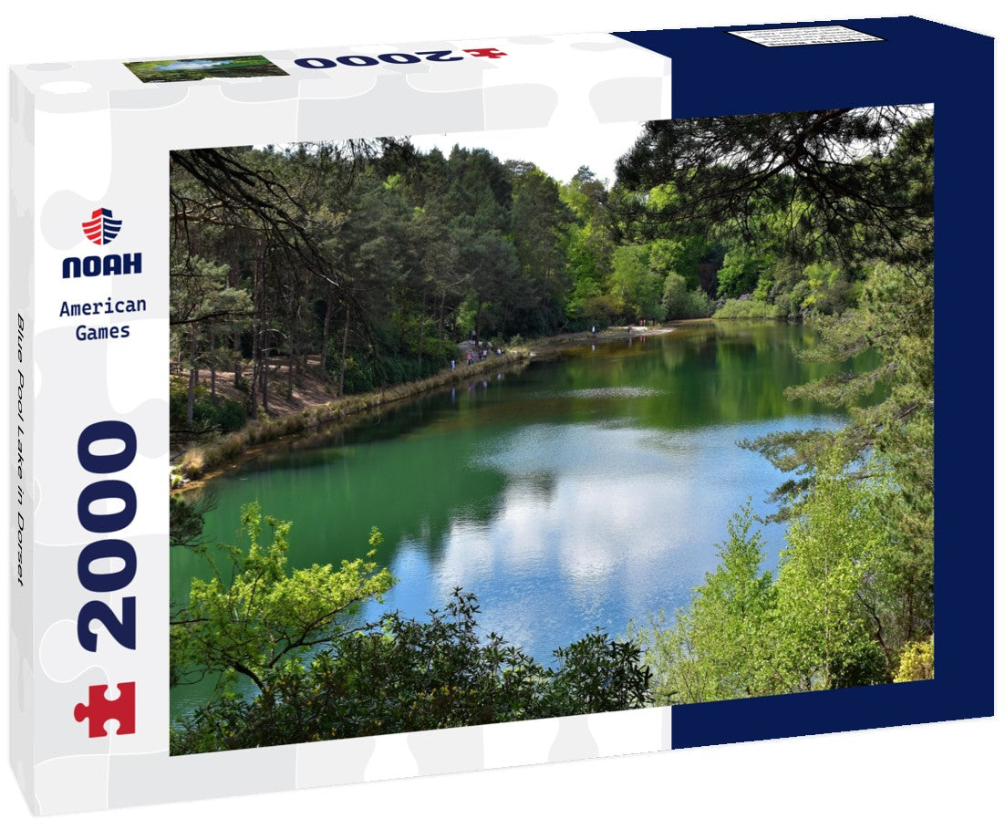 Blue Pool Lake in Dorset 2000pc Puzzle