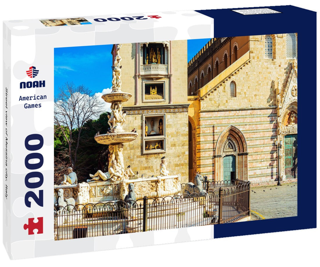 Street view of Messina city, Italy 2000pc Puzzle