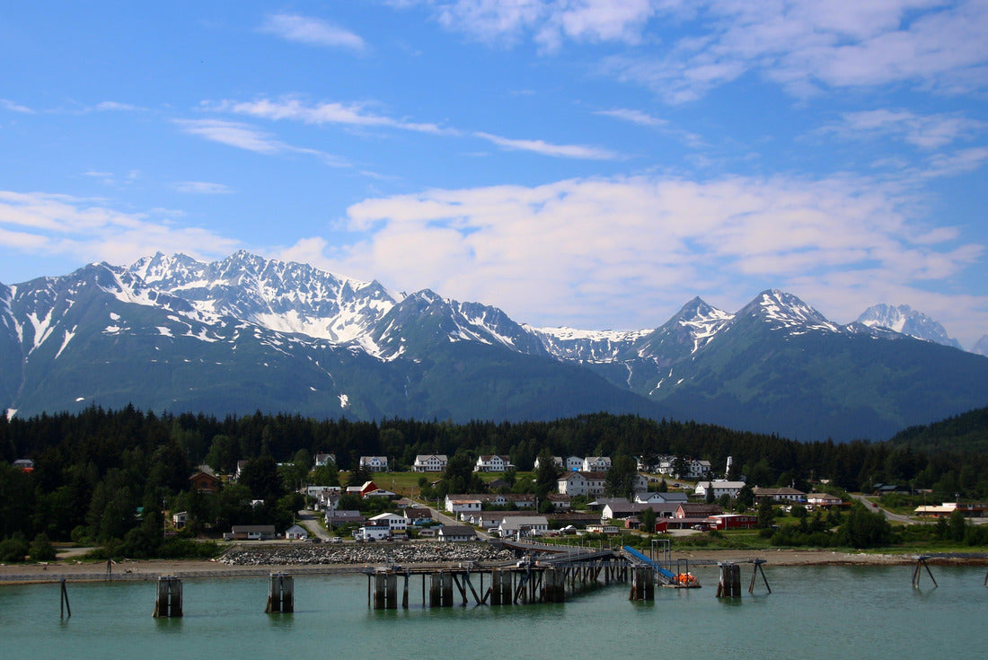 Haines-Fort William H. Seward seen from Chilkoot Inlet, Alaska, United States 2000pc Puzzle
