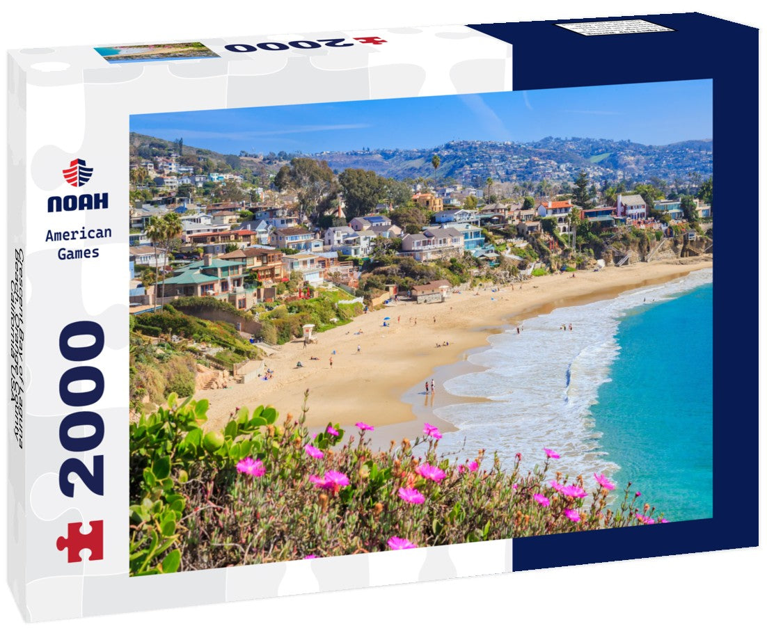 Crescent Bay of Laguna Beach, Orange County, California USA 2000pc Puzzle