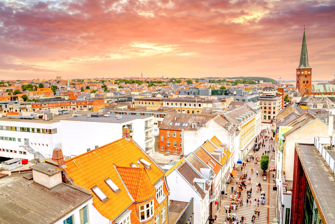 Old city of Aarhus, Denmark 2000pc Puzzle