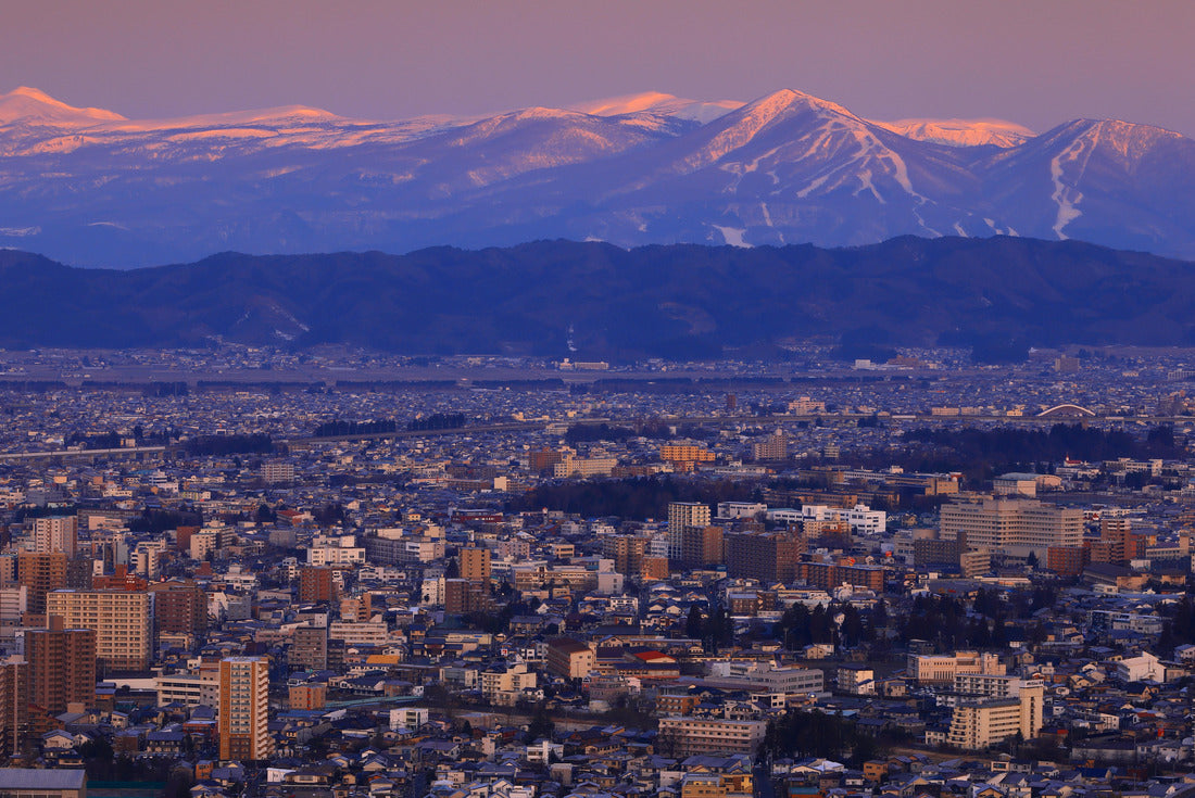Morioka city, Iwate prefecture Morioka urban area at sunrise 2000pc Puzzle