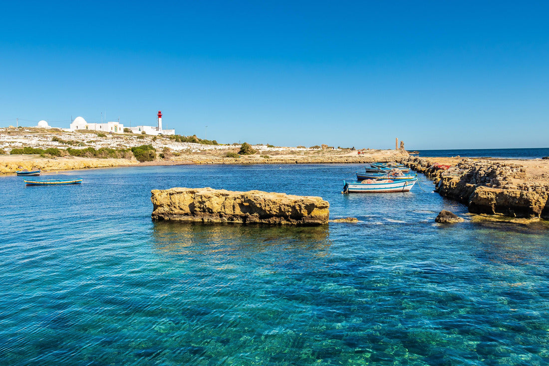Noah Jigsaw Puzzle The beach at Mahdia City in Tunisia. North Africa 2000 pieces