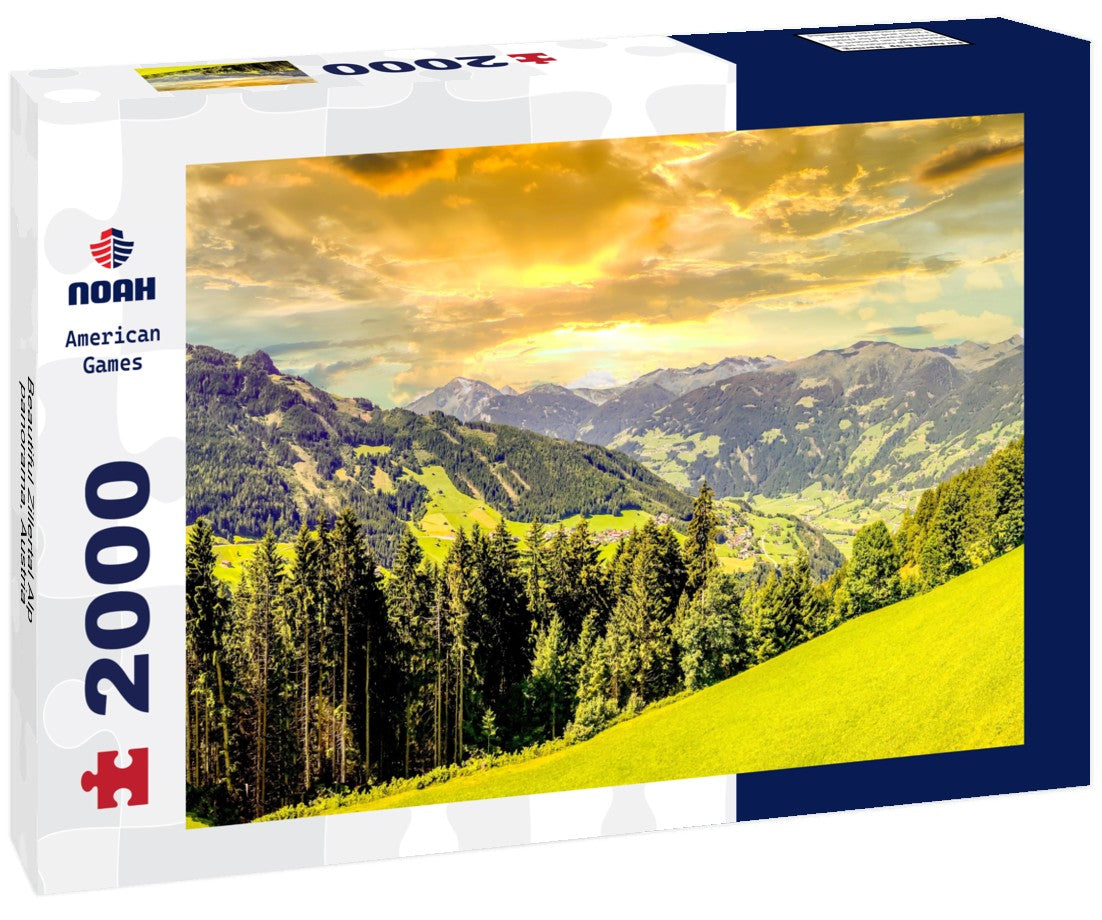 Beautiful Zillertal Alp, Austria 2000pc Puzzle