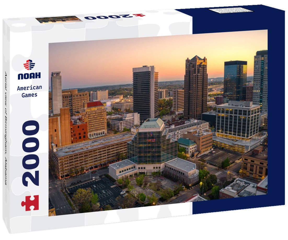 Aerial view of Birmingham, Alabama 2000pc Puzzle