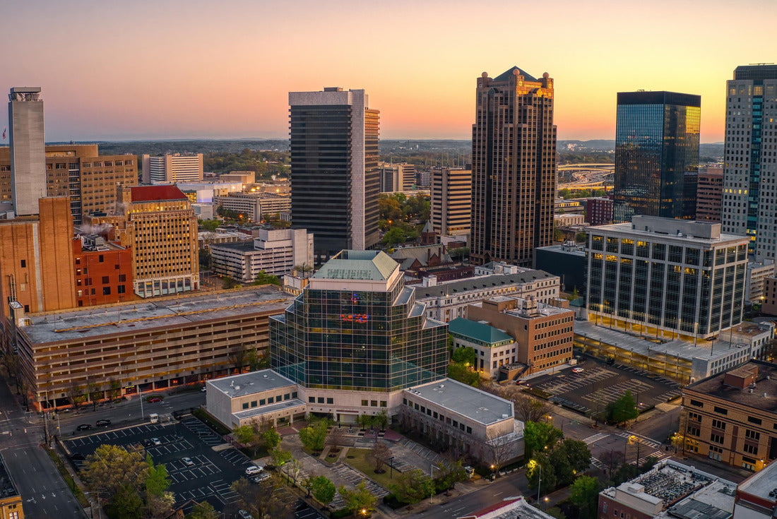 Aerial view of Birmingham, Alabama 2000pc Puzzle