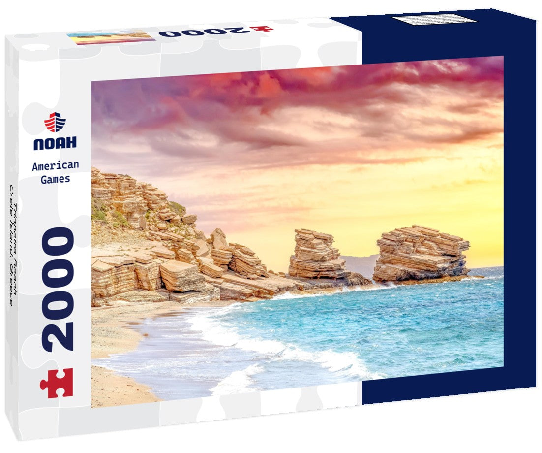 Triopetra Beach, Crete Island, Greece 2000pc Puzzle