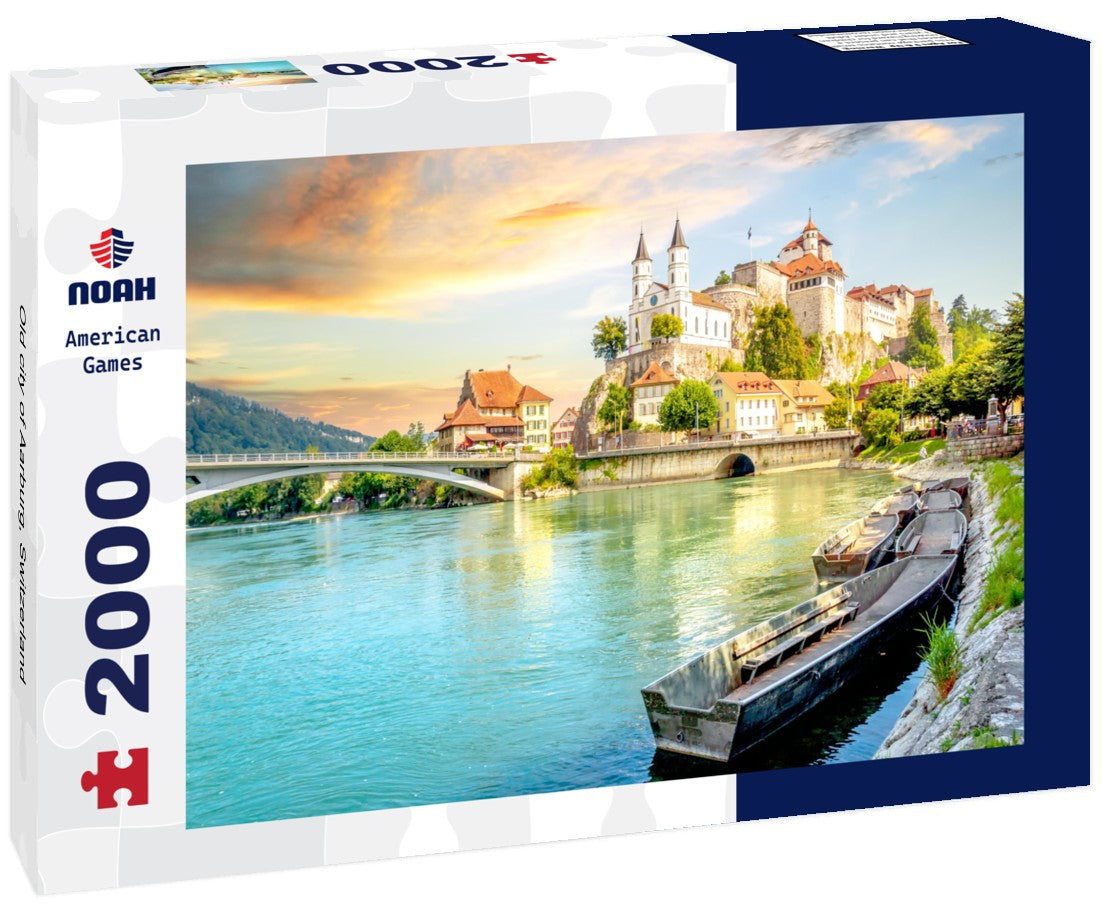 Old city of Aarburg, Switzerland 2000pc Puzzle