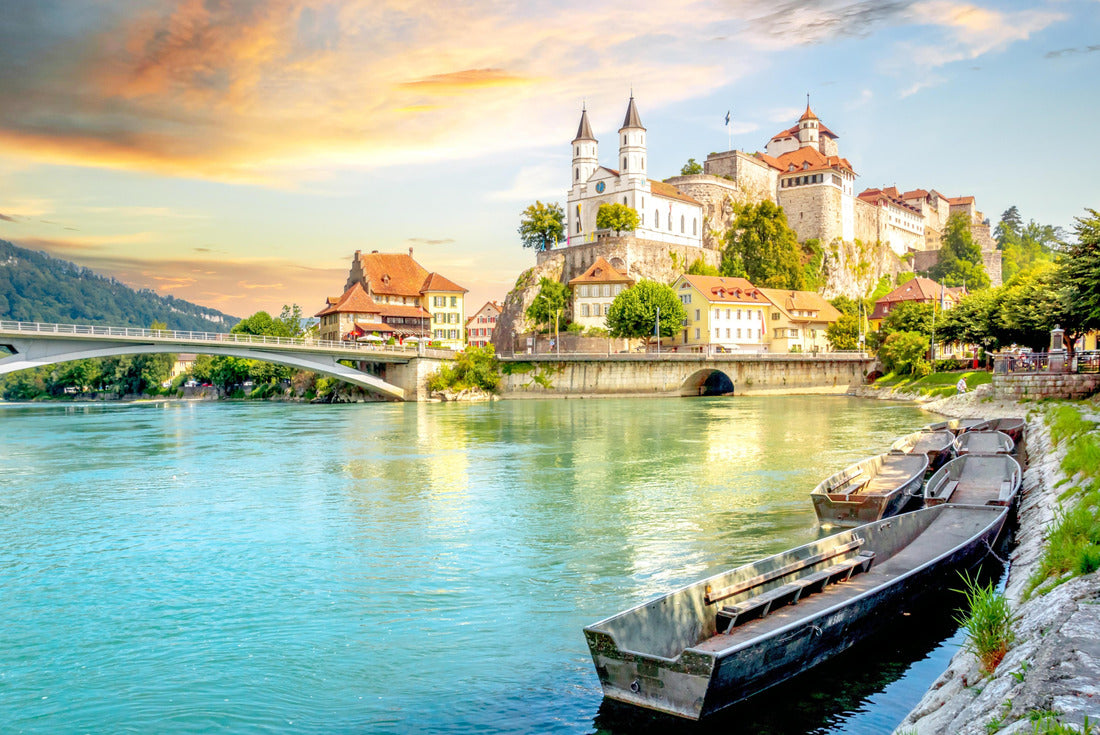 Old city of Aarburg, Switzerland 2000pc Puzzle