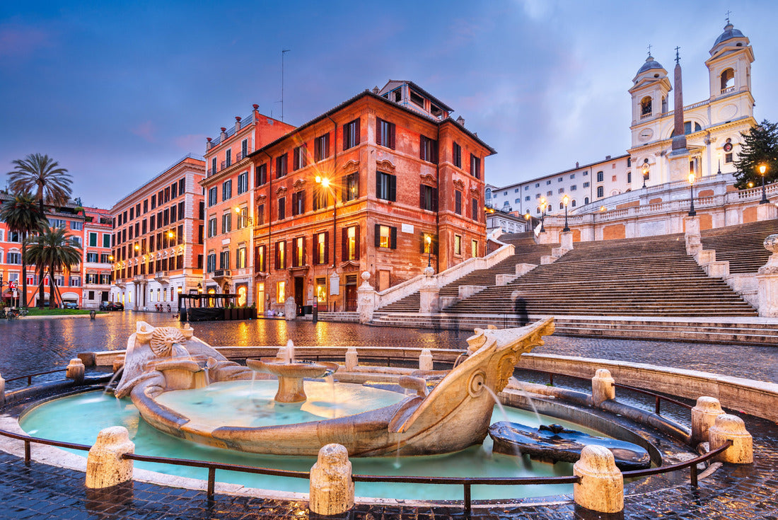 Spanish Steps in Rome, Italy in the early morning 2000pc Puzzle