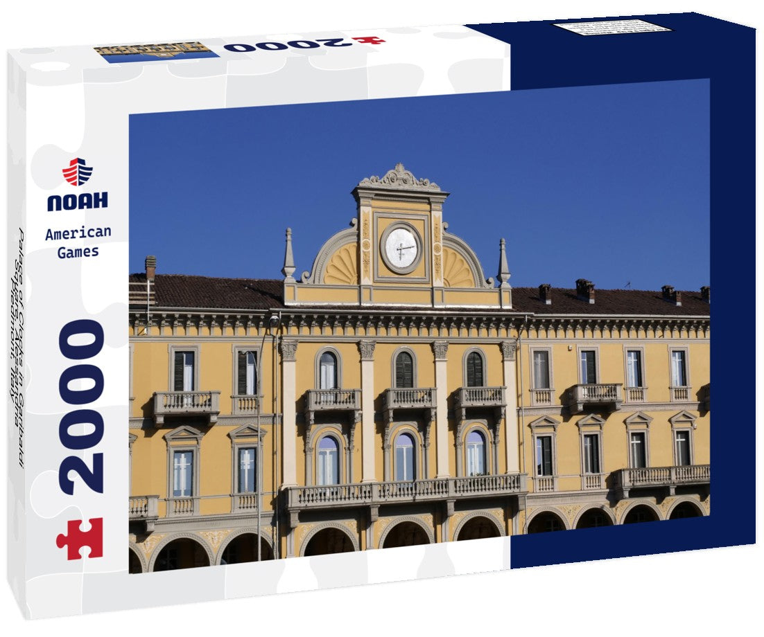 Palace of Clocks in Garibaldi Square, Alessandria, Piedmont, Italy 2000pc Puzzle