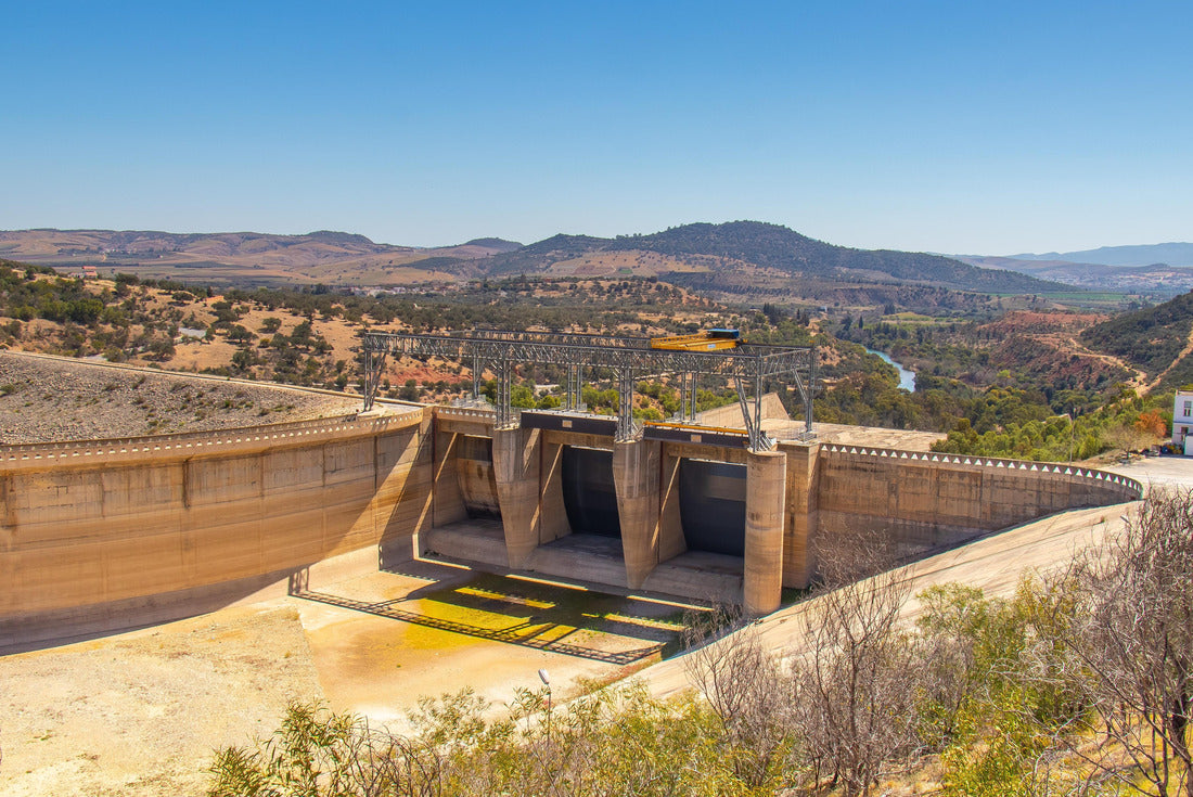 Sidi Salem Dam - Tunisia's largest dam on the Medjerda 2000pc Puzzle