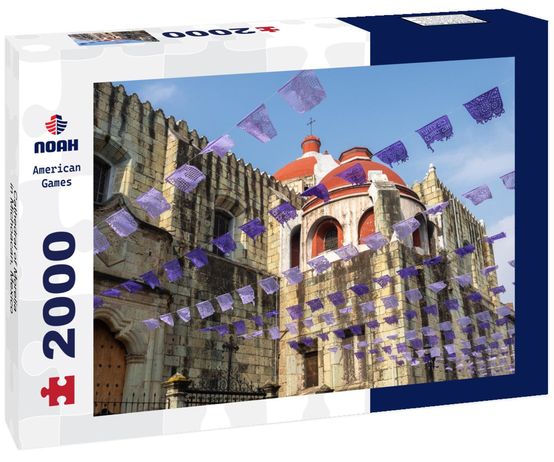 Cathedral of Morelia in Michoacan, Mexico 2000pc Puzzle