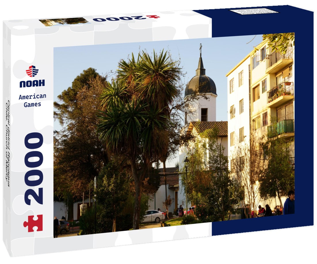 Central district Rancagua Chile. Church of Mercy 2000pc Puzzle