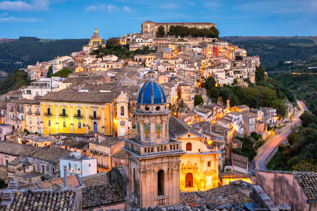 Ragusa (Ragusa Ibla), UNESCO cultural city on the Italian island of Sicily. the city in Ragusa Ibla, province of Ragusa, Val di Noto, Sicily, Italy 2000pc Puzzle