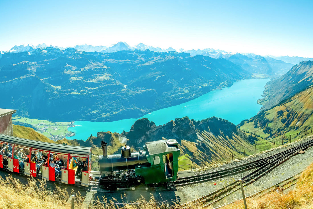 Rothornbahn, rack railway in Brienz, Switzerland 2000pc Puzzle