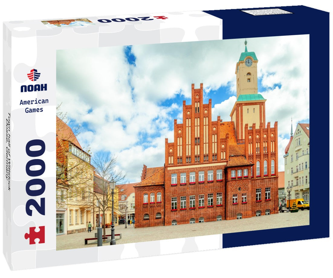 Town hall of Wittstock Dosse, Germany 2000pc Puzzle