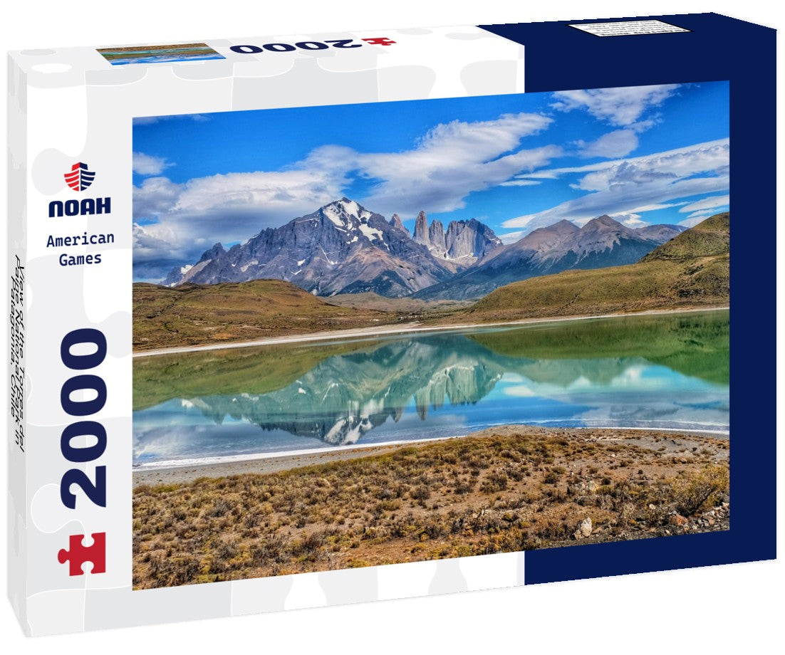 the Torres del Paine National Park in Patagonia, Chile 2000pc Puzzle