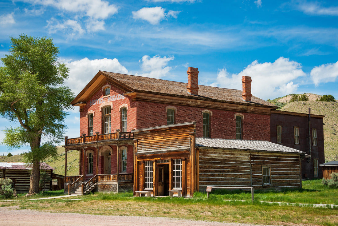 Bannack State Park ghost town in Beaverhead County, Montana 2000pc Puzzle
