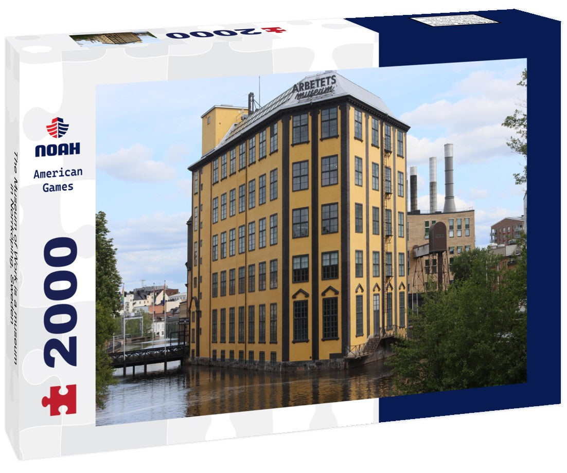 The Museum of Work is a museum in Norrköping, Sweden 2000pc Puzzle