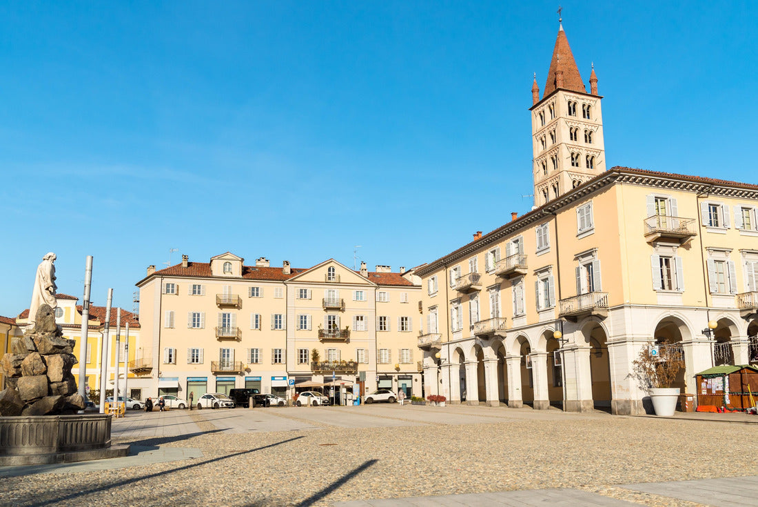 the Piazza Duomo square - in the historic center of Biella, Piedmont, Italy 2000pc Puzzle