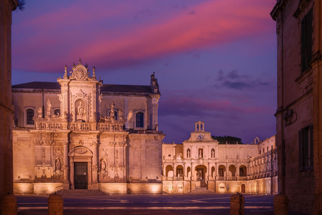 Duomo Square with the Cathedral of St. Maria-Asumption (Santa Maria Assunta) and the Archbishop's Palace, Lecce, Italy 2000pc Puzzle