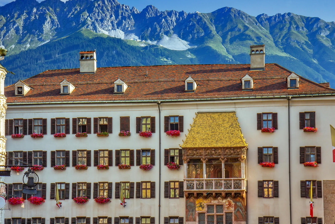 the famous golden roof in Innsbruck, Austria 2000pc Puzzle