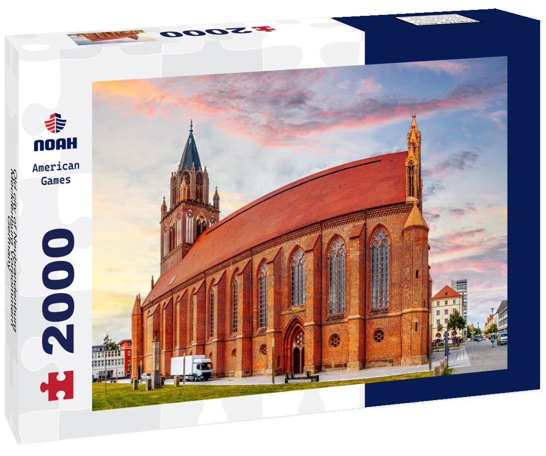 Old city of Neubrandenburg, Mecklenburg Vorpommern, Germany 2000pc Puzzle