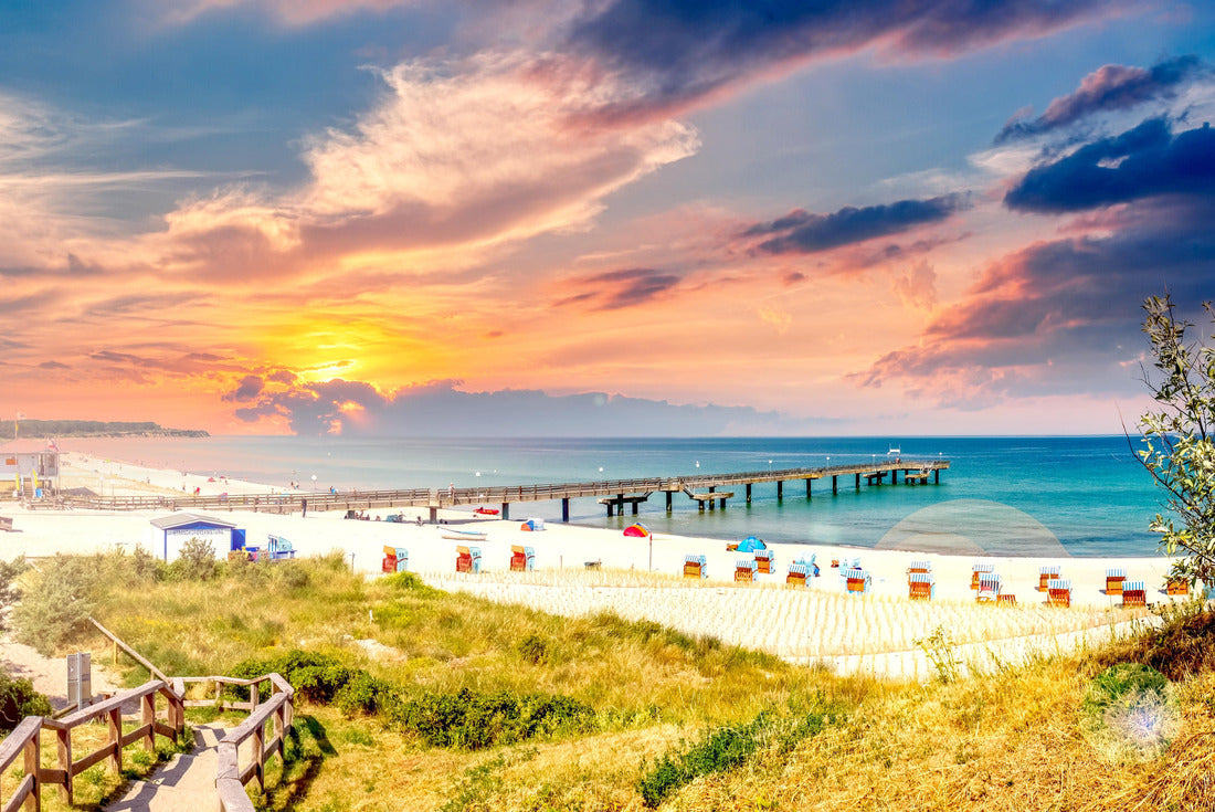 Beach in Rerik, Baltic Sea, Germany 2000pc Puzzle