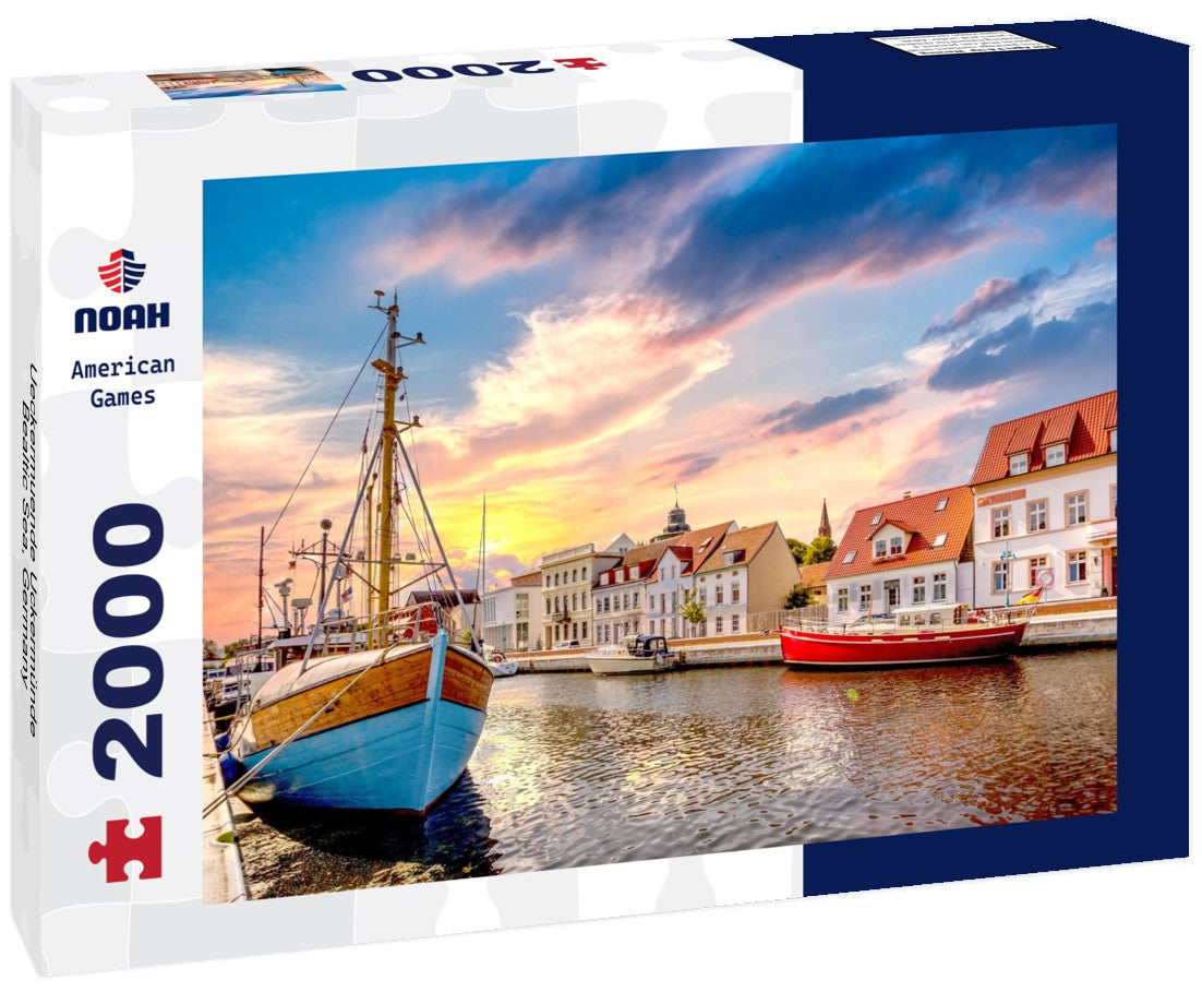 Ueckermuende Uckermünde, Bealtic Sea, Germany 2000pc Puzzle