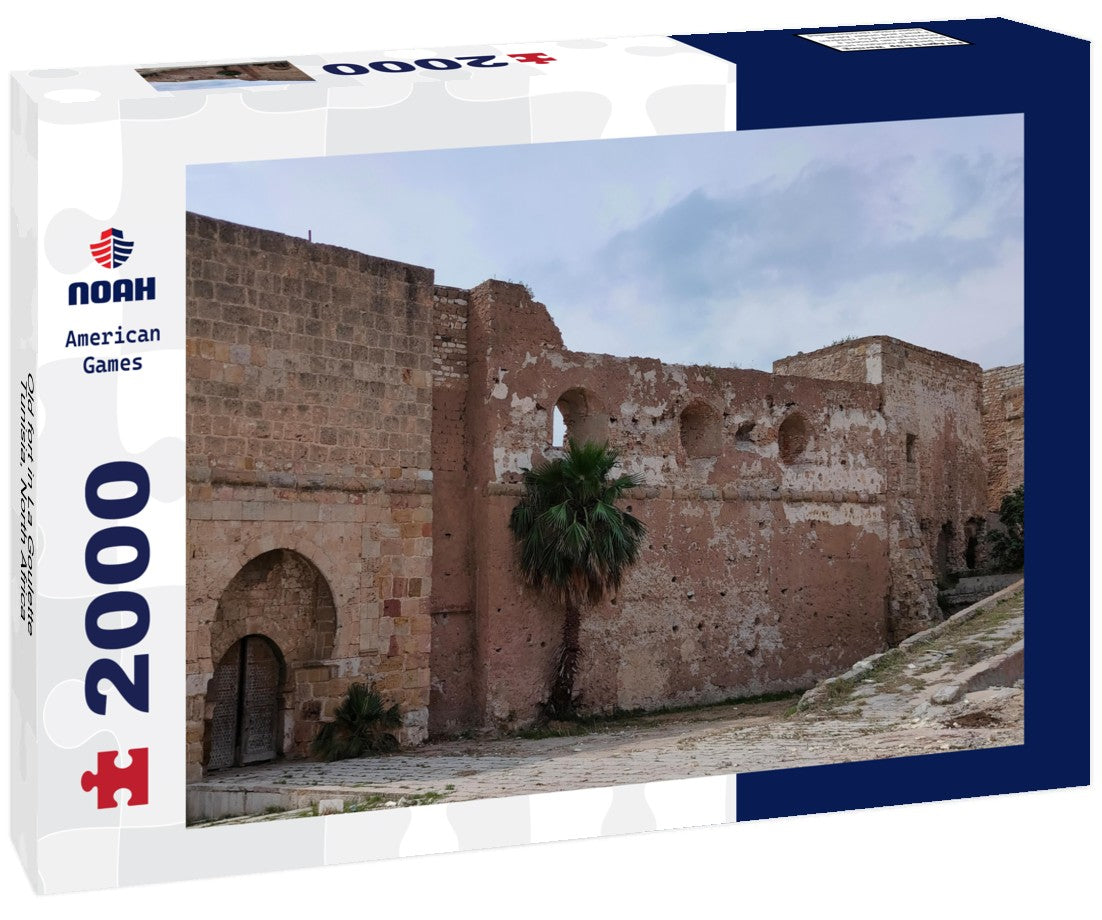 Old fort in La Goulette, Tunisia, North Africa 2000pc Puzzle