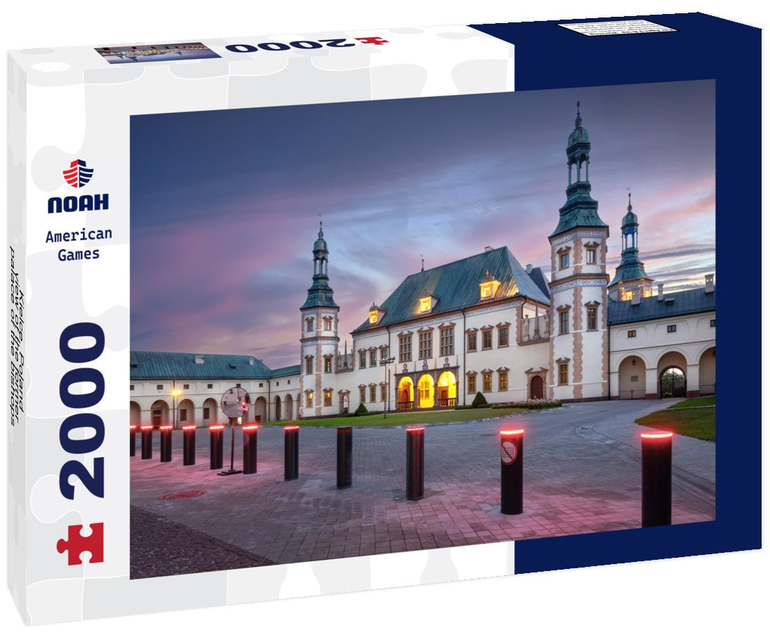 Kielce, Poland - view of the former palace of the bishops of Krakow at sunset 2000pc Puzzle