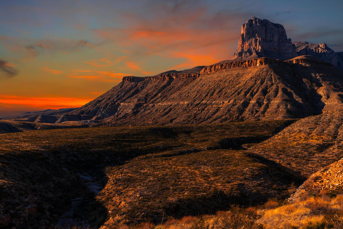 Noah Jigsaw Puzzle Sunset Guadalupe Mountains National Park 2000 pieces