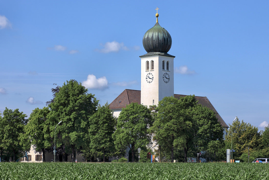 Church “Zum Kostbarkind Blut Christi”, Vaterstetten, Ebersberg district, Bavaria 2000pc Puzzle