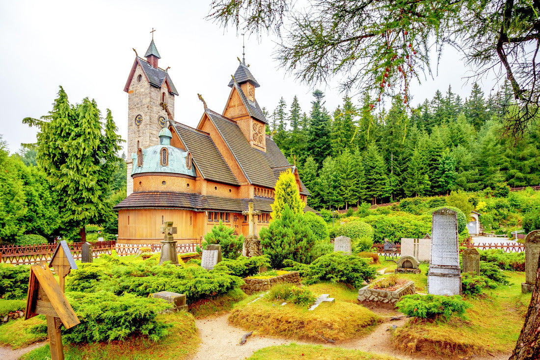 Stave Church Wang, Karpacz, Poland 2000pc Puzzle