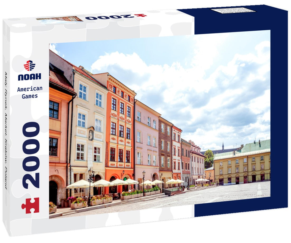 Maly Rynek, Market, Kraków, Poland 2000pc Puzzle