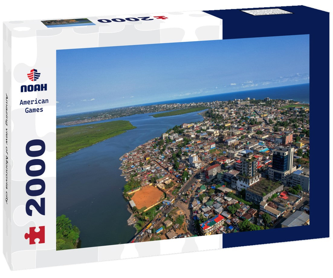 Amazing view of Monrovia city 2000pc Puzzle