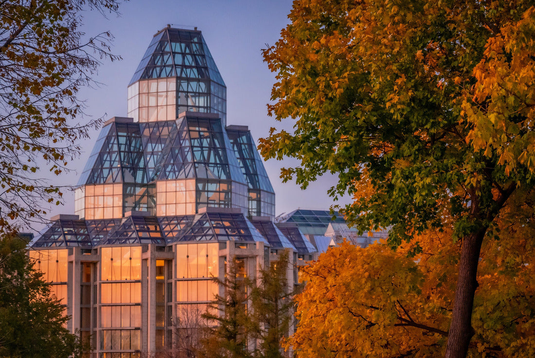 National Gallery of Canada with fall foliage, Ottawa, Ontario, Canada 2000pc Puzzle