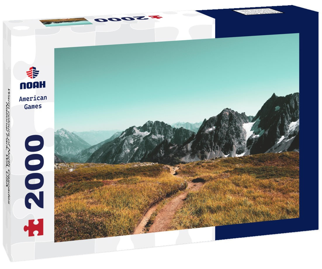 Warm colours of North Cascades National Park, WA, USA 2000pc Puzzle