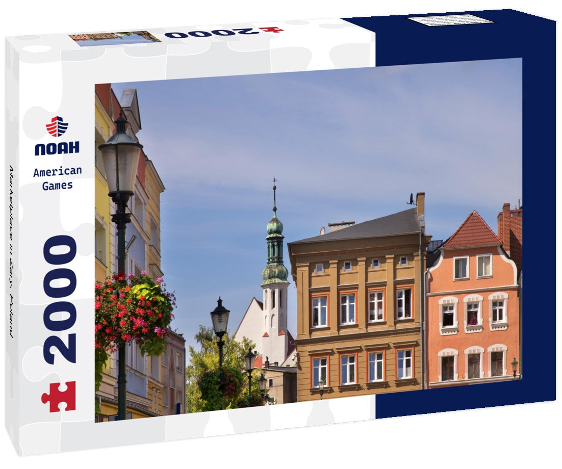 Marketplace in Zary. Poland 2000pc Puzzle