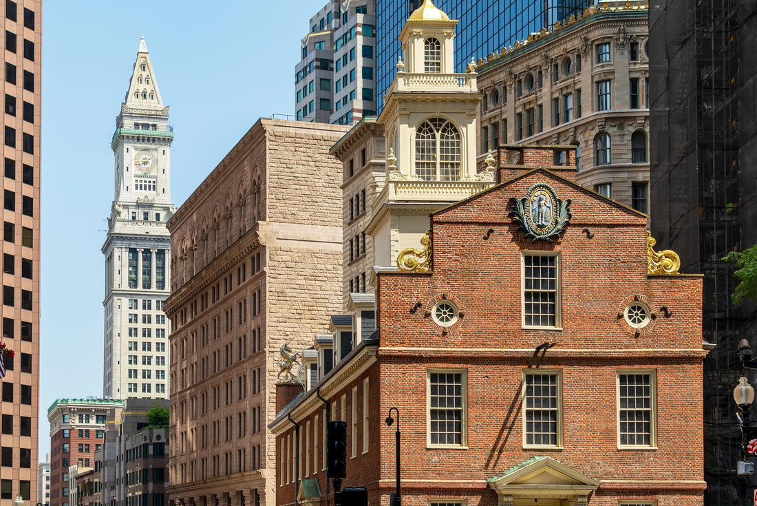 The Old State House in Washington Street, Boston, Massachusetts, USA 2000pc Puzzle
