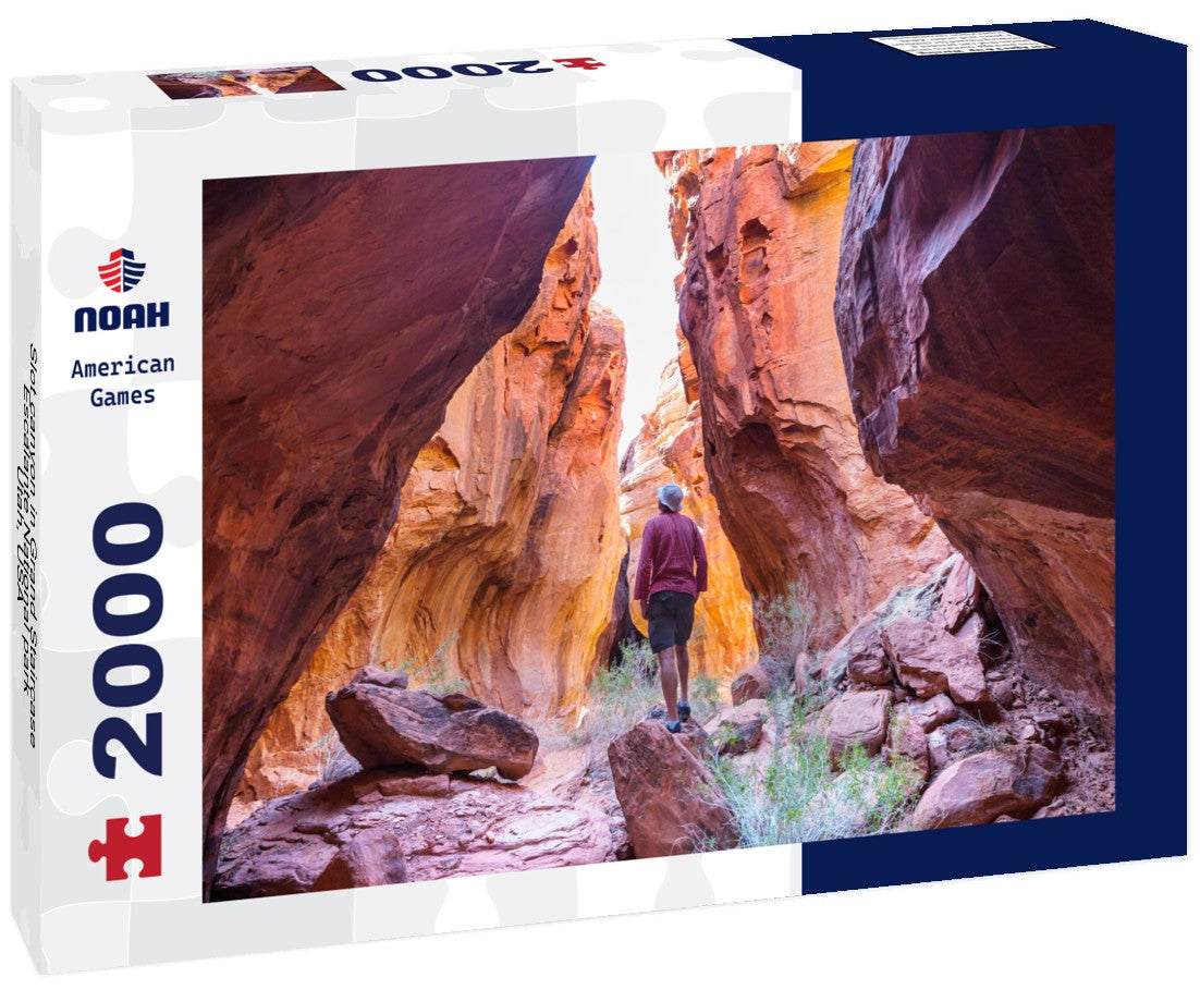 Slot canyon in Grand Staircase Escalante National park, Utah, USA 2000pc Puzzle