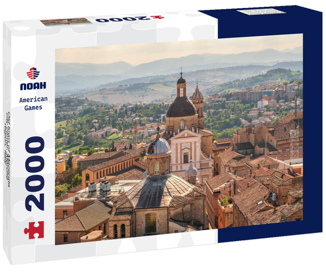 Old town of Macerata, city center, Marche region, Italy 2000pc Puzzle