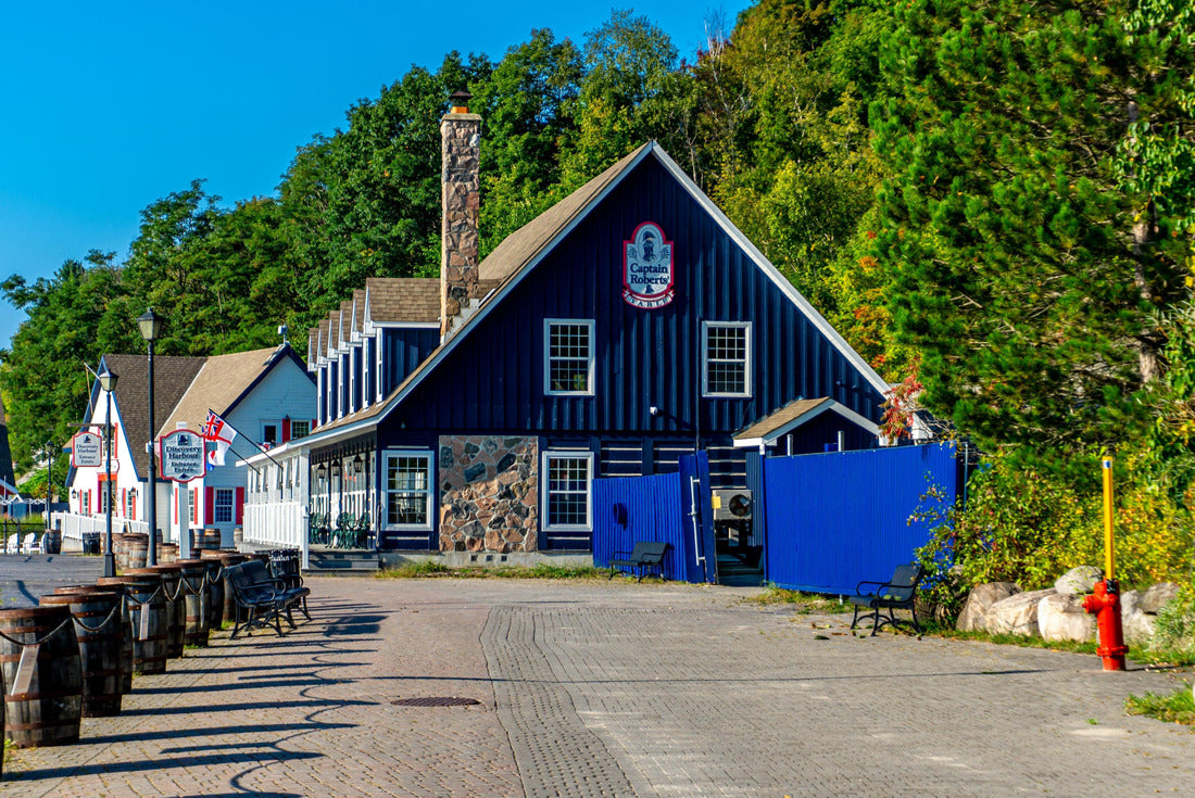 Midland City in Ontario, Canada has a huge marina, a harbor, a historic downtown with buildings dating back to the Victorian era and a King Warf 2000pc Puzzle