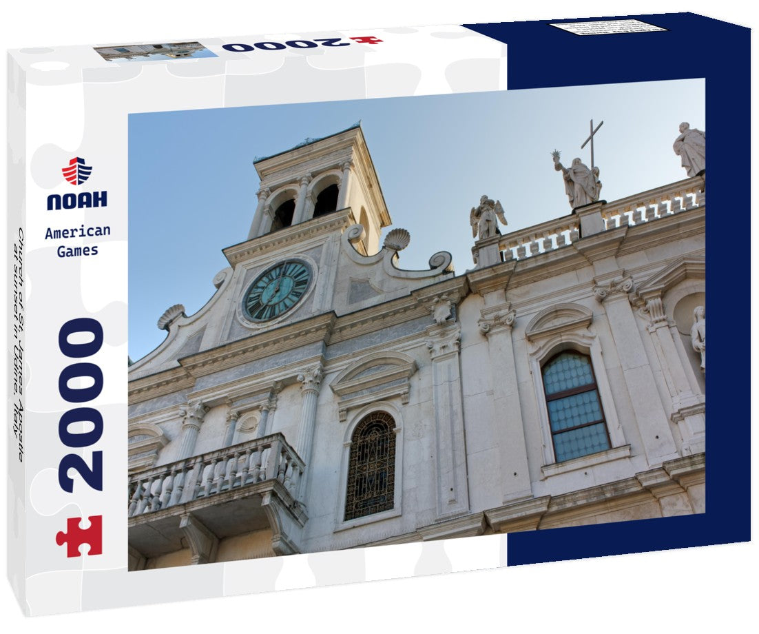 Church of St. James Apostle at sunset in Udine, Italy 2000pc Puzzle
