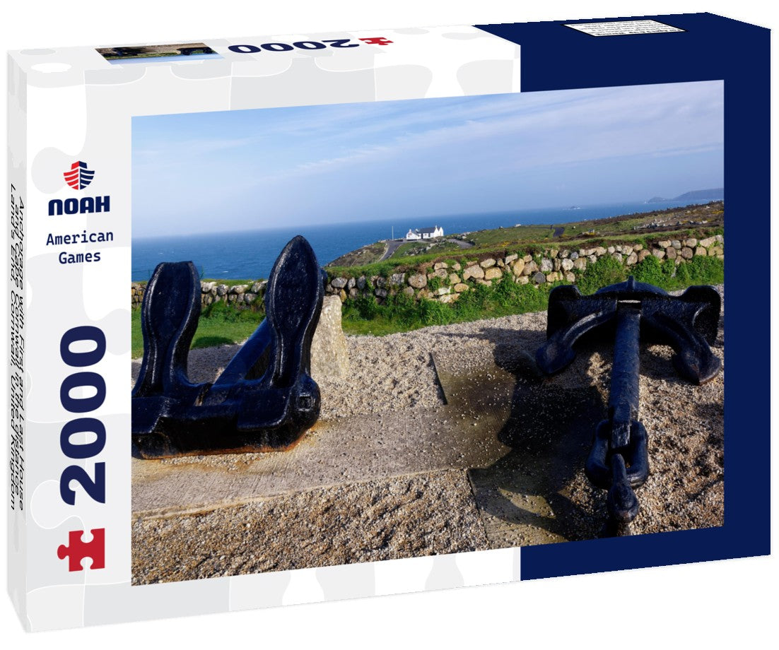 Anchorage with First and Last House and Cape Cornwall in the distance, Land's End, Cornwall, United Kingdom 2000pc Puzzle