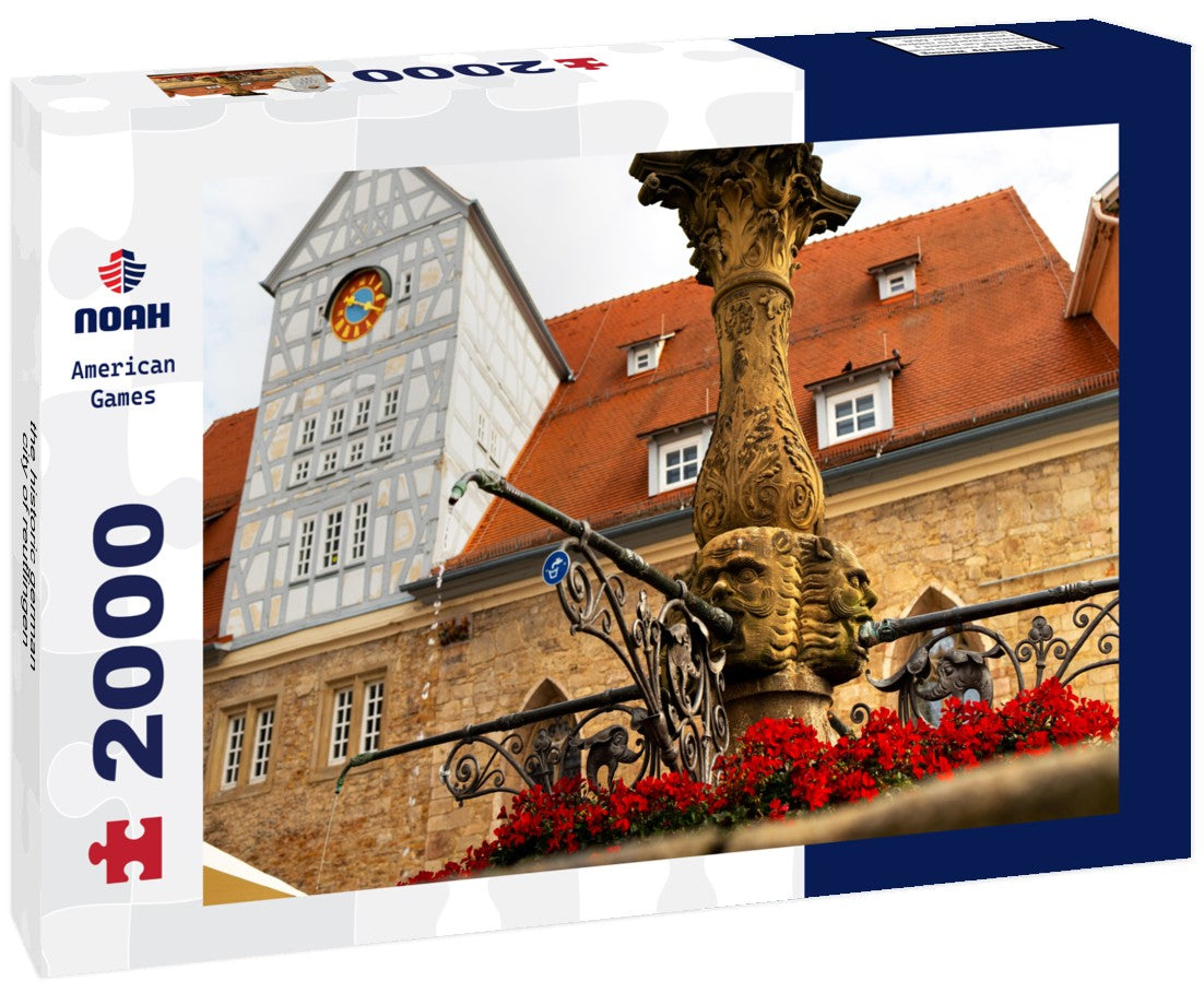 the historic german city of reutlingen 2000pc Puzzle