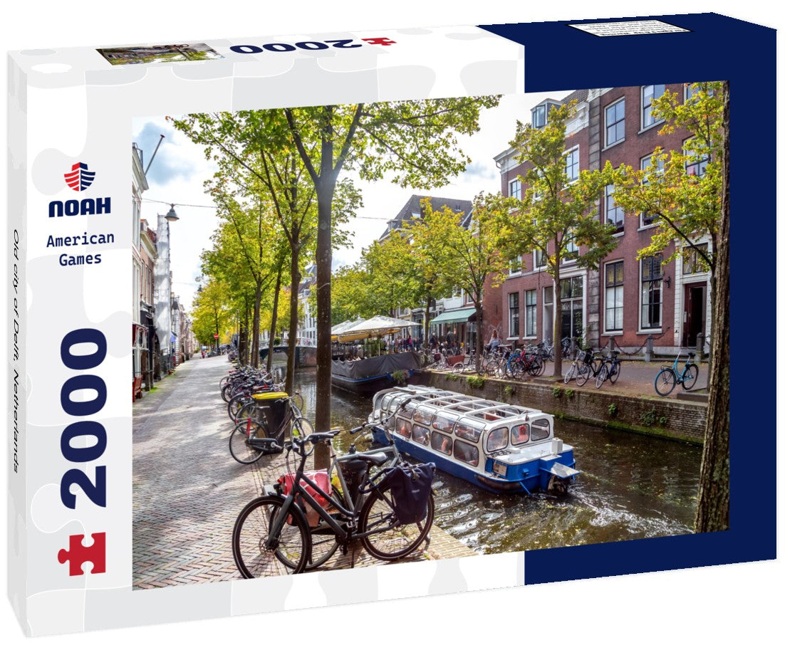 Old city of Delft, Netherlands 2000pc Puzzle